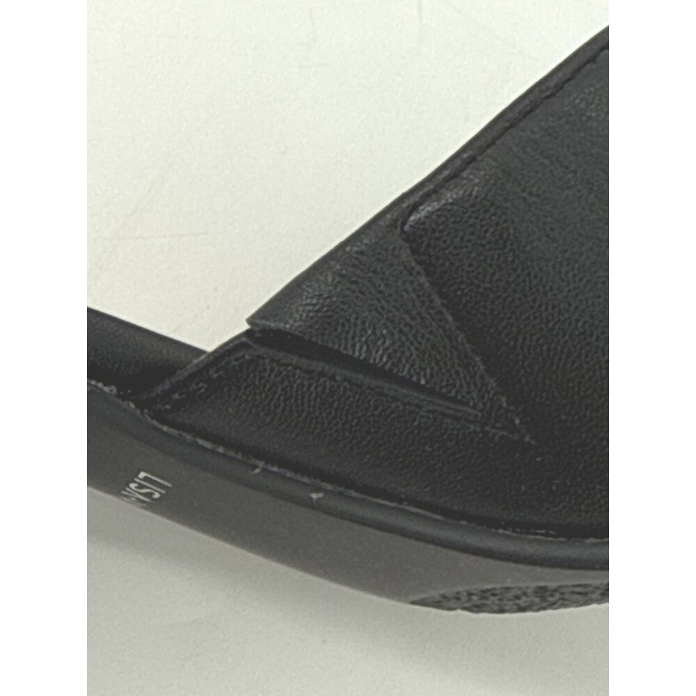 Lisa Vicky Womens Sandals Vital Black Nappa Open Toe Block Heel 9.5 - Picture 8 of 11